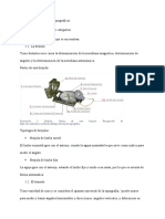 Clasificación equipos topográficos