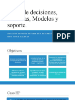 Toma de Decisiones, Sistemas, Modelos