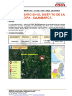 REPORTE PRELIMINAR N° 867 - 17MAR2021 - DESLIZAMIENTO EN EL DISTRITO DE LA COIPA - CAJAMARCA