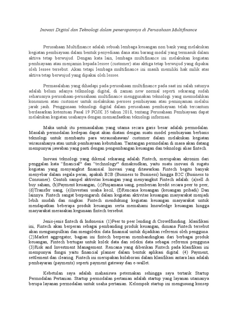 Inovasi Teknologi dalam Meningkatkan Infrastruktur Desa Mandiri