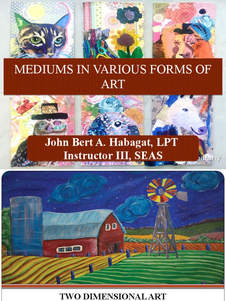 Mediums in Various Forms of Art PDF Paintings Pastel