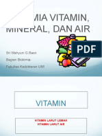 Biokimia Vitamin, Mineral Dan Air