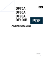 DF70A DF80A DF90A DF100B: Owner'S Manual