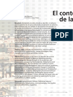 El Contexto Socioeconómico de La Industria Editorial en México