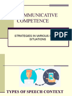 Chapter 2.2 Communicative Competence