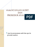 Perencanaan Audit Dan Prosedur Analitis 1