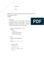 Buatlah Contoh Soal Dan Penyelesaiannya Dari Materi Deret Hitung