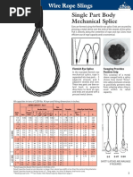 Wire Rope Sling Capacity and Splicing Guide | PDF | Building ...