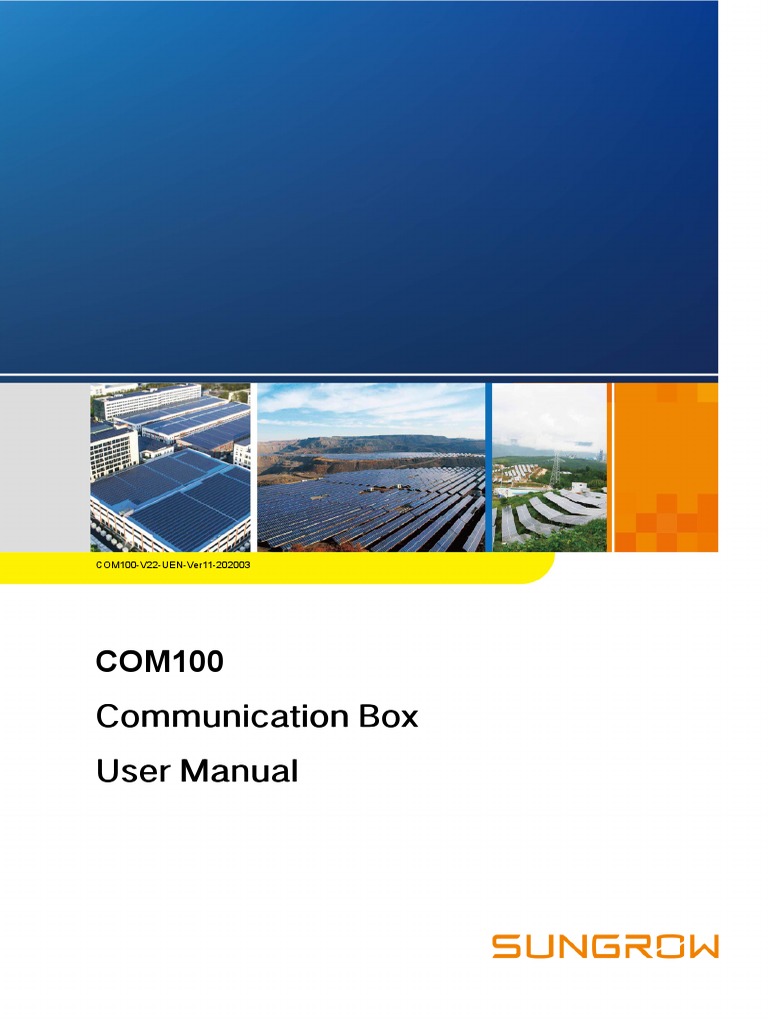 Com100 User Manual Pdf Pdf Ip Address Electrical Connector