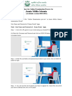 Guidelines For Online Examination Process