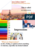 Impressions PPT Part 1