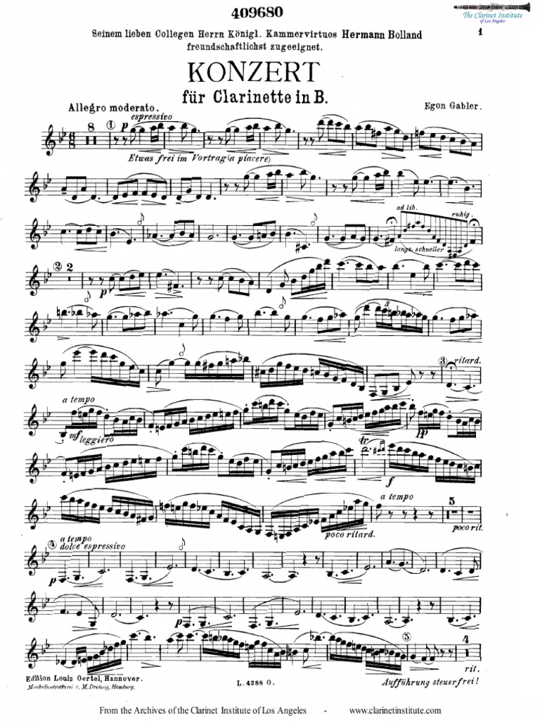 Institute) Gabler Concerto PDF