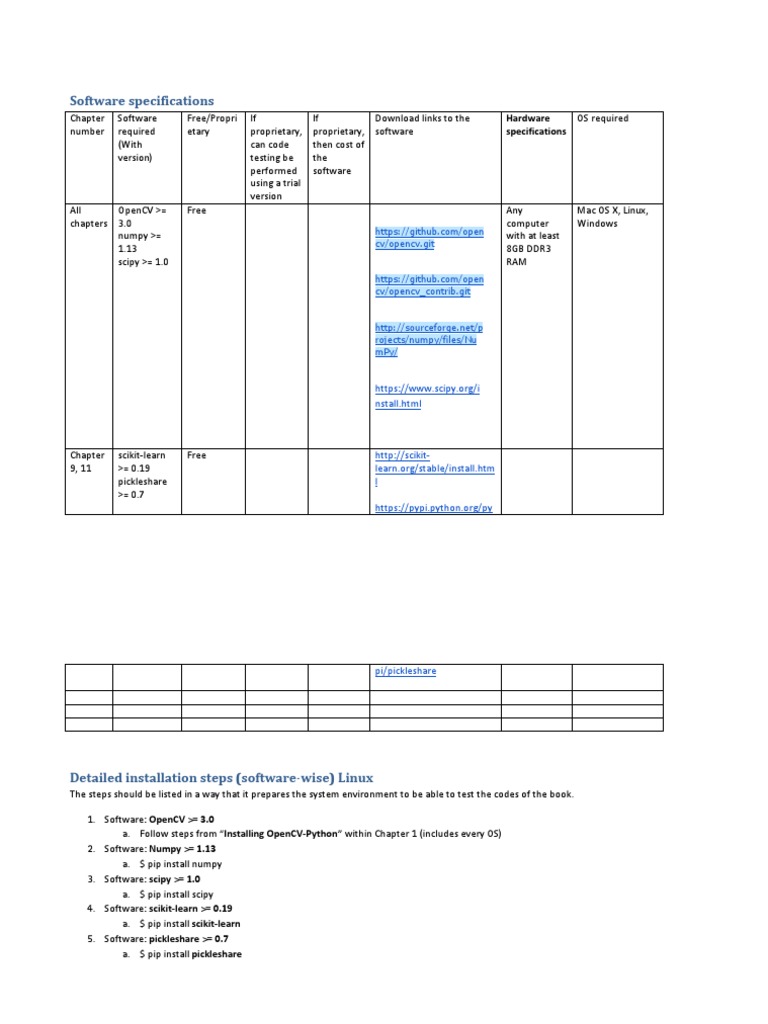 Software and Hardware List | PDF | Free Software | Proprietary Software