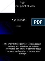 Managing Post-Surgical Pain from a Surgical Point of View