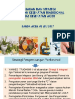Strategi Kestrad Aceh, 8 Juli 2017