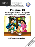 Filipino 10 Slms 3rd Quarter Module 4 Pdf