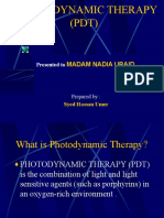 PHOTODYNAMIC THERAPY Presentation