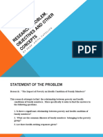 Synthesis - Lec. 2 Research Problem, Objectives and Other Concepts