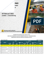 Lap Progres Padat Karya Wil 1 - 24 Feb 2021