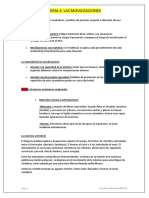 Movilizaciones y lesiones musculoesqueléticas