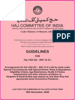 Hajj Guidelines 2021