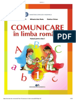 Comunicare in Limba Romana - CLR CL 1