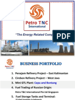 Business Portfolio Petro TNC Intl 1 Oct 2018