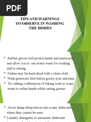 TIPS AND WARNINGS
