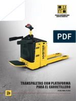 Transpaletas Con Plataforma para El Carretillero: P2.0S FBW, P2.0SE