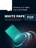 White Paper: Daps Is A Hybrid Pow-Pos-Poa (Proof-Of-Audit) Blockchain That Focuses On The Privacy of Users
