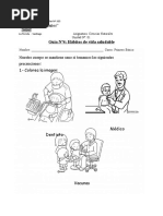 Guia de Habitos de Vida Saludable Primero Basico