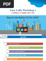 Easy LoRa Workshop 1 - Configure, compile and code