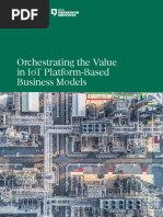 Orchestrating The Value in Iot Platform-Based Business Models