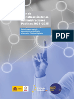 Plan de Digitalizacion para Las Administraciones Públicas (2021-2025)