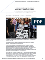 Greta Thunberg Et Les Jeunes Marchent Pour Le Climat À Paris - Quand Je Serai Grand, Je Voudrais Être Vivant