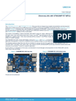 Discovery Kits With Stm32Mp157 Mpus: User Manual