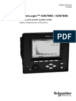 Powerlogic™ Ion7550 / Ion7650: Energy and Power Quality Meter