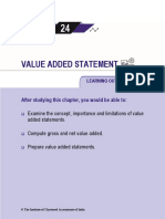 Chapter 24 Value Added Statement