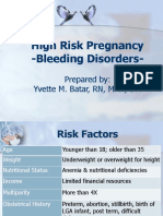Lesson#1 - Bleeding Disorders-Abortion