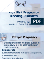 Lesson#2 - Bleeding Disorders-Ectopic