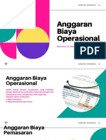 Anggaran Biaya Operasional