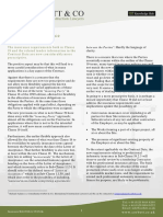 Clause 19: Insurance: Written by Richard Adams Between The Parties". Hardly The Language of