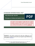 Standard FSC 01-001 - V5-0 - FR Principes Et Criteres
