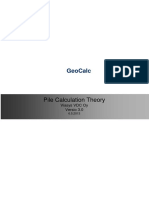 Geocalc: Pile Calculation Theory