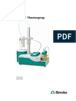 860 KF Thermoprep: Manual