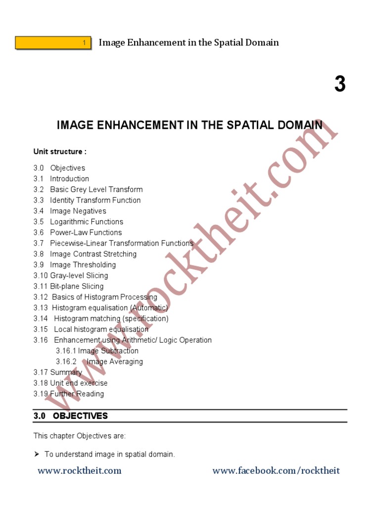 Histogram Equalization Techniques | PDF | Image Editing | Function ...