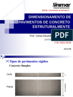 200799-Pav II - Aula 09 - Pavimentos Estruturalmentes Armados