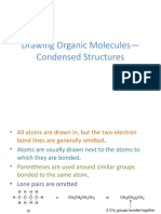 Drawing Organic Molecules-Condensed Structures 2