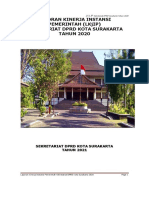 LKjIP Sekretariat DPRD Surakarta 2020