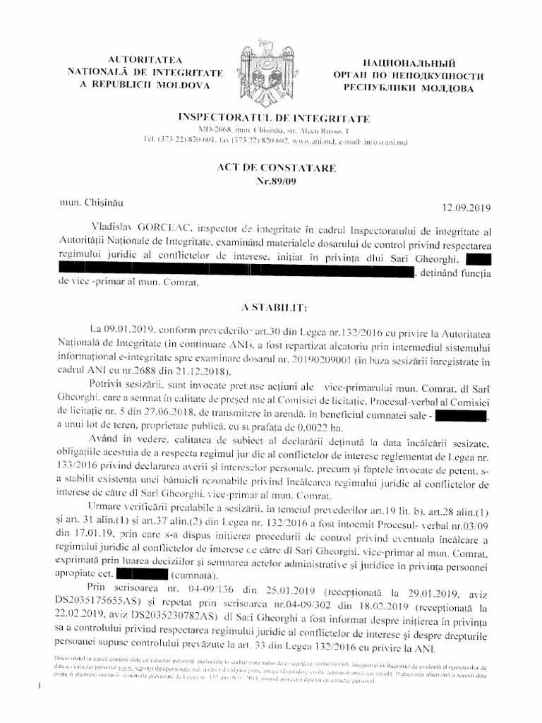Integrity Investigation Report | PDF